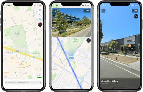 Prendre un instantané Google Maps iOS