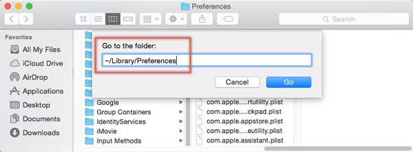 Delete Preference Files