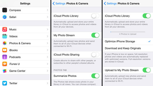 Sluk iCloud Photo Library