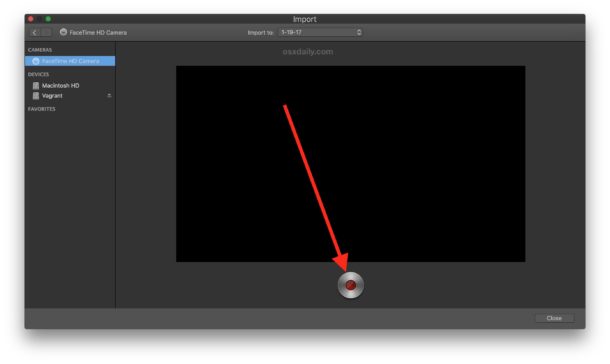 录制电影 Imovie Mac