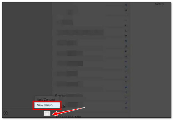 Truy cập Nhóm mới