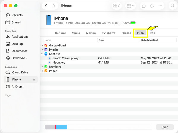 通过 USB 连接将音乐从 Mac 复制到 iPhone