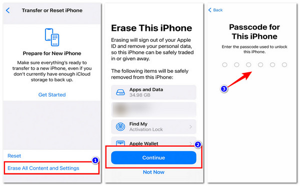 Ingrese la contraseña para continuar