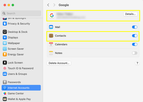 Adresse e-mail : Sélectionner un compte de messagerie similaire