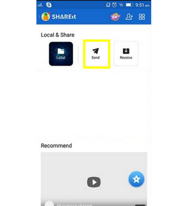 Shareit Uygulamaları Android'den iPhone'a Aktarma