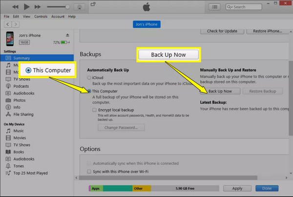 iTunes Kişi Listesini iPhone'dan iPad'e Aktarma