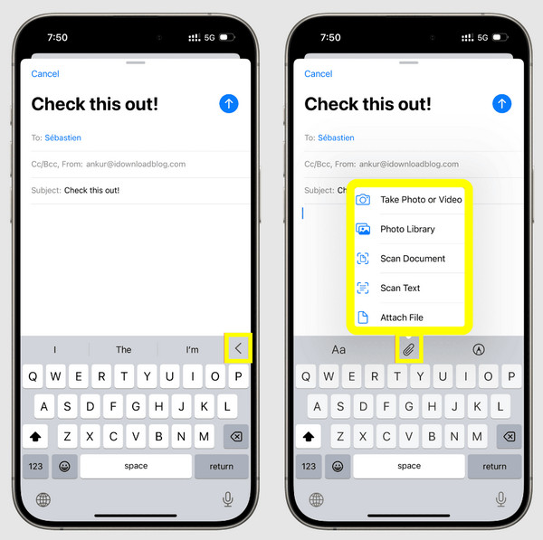 E-posta Dosyalarını iPhone'dan Bilgisayara Aktarma