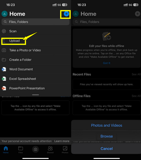 OneDrive Dosyaları iPhone'dan Bilgisayara Aktarma