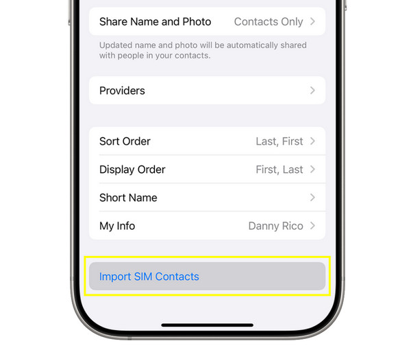 सिम कार्ड के जरिए एंड्रॉइड से आईफोन में कॉन्टैक्ट्स ट्रांसफर करें