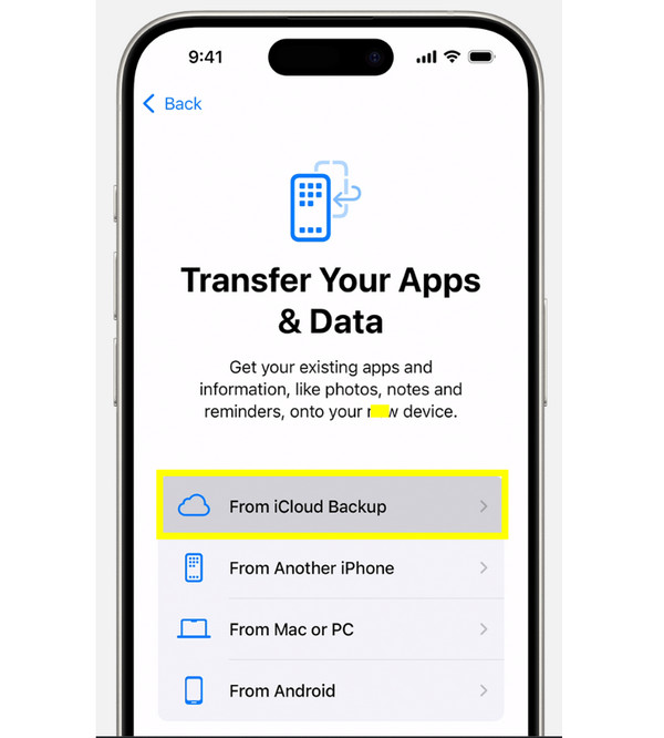 iCloud sigurnosna kopija Prijenos kontakata s iPhonea na iPhone