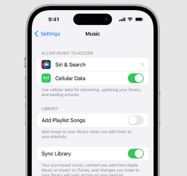 Συγχρονισμός μουσικής Apple Music από iPhone σε iPhone