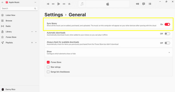 作为 Apple Music 订阅用户,可将 iPhone 中的音乐自动同步到 Mac