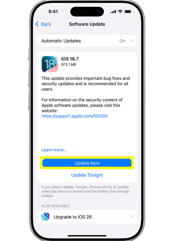 iOS 업데이트