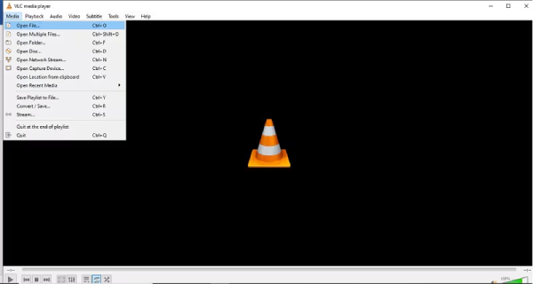 Fájl feltöltése VLC-re