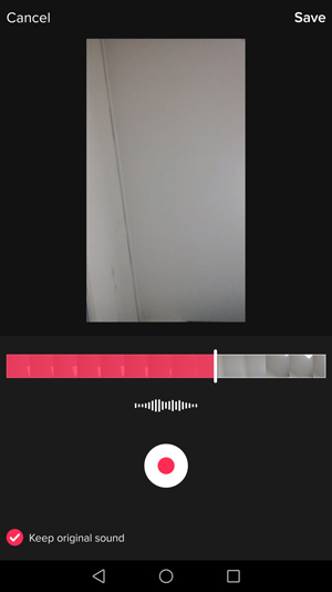 Add Voiceover to TikTok