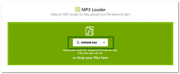 MP3 Louder 온라인 파일 추가