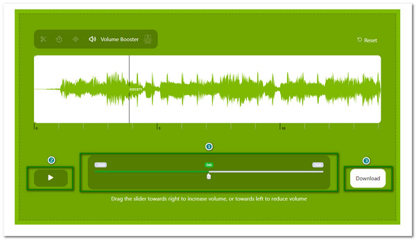 MP4 Lounder online zwiększa głośność MP3