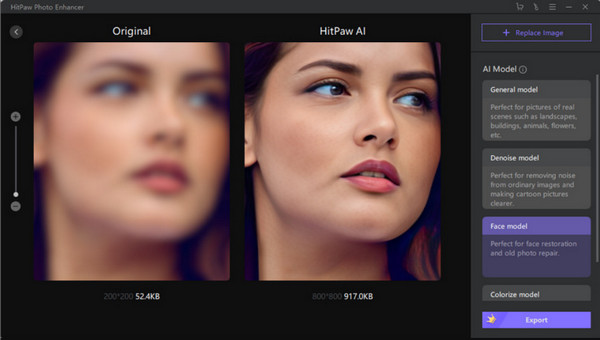 HitPaw Blur naar Clear Image Converter