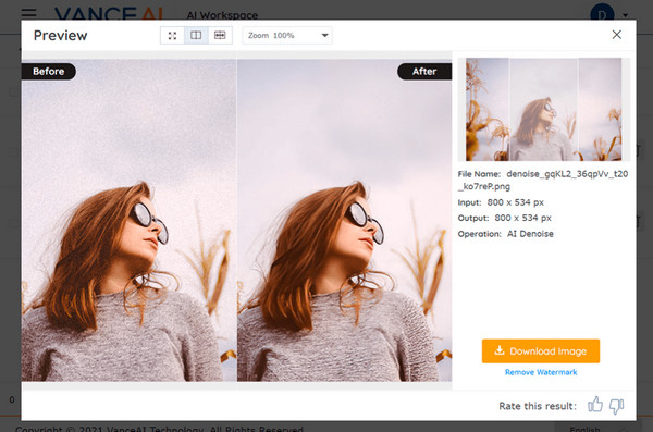 VanceAI Blur naar Clear Image Converter