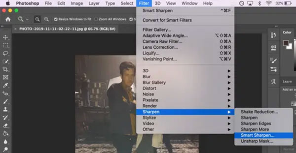 Photoshop Smart Sharpen