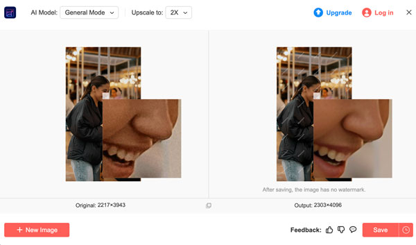 Upscale and Enhance Image