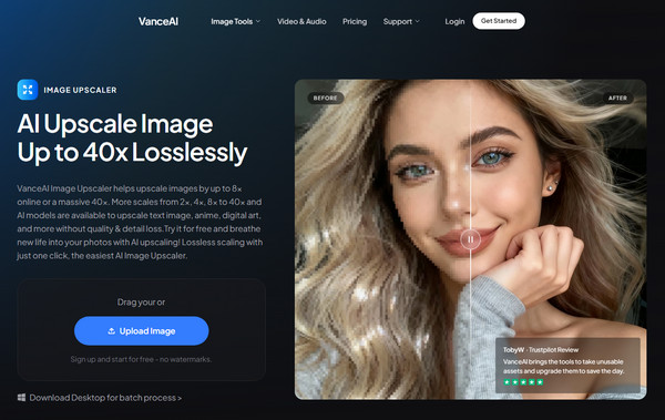 VanceAI Photo Enlarger