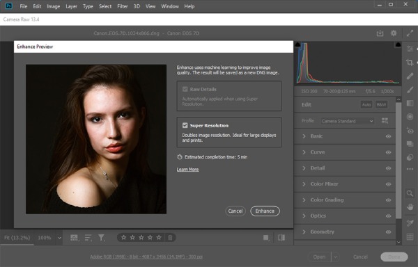 Kuvanparannusohjelma Adobe