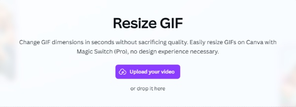 GIF-formaat wijzigen in Canva