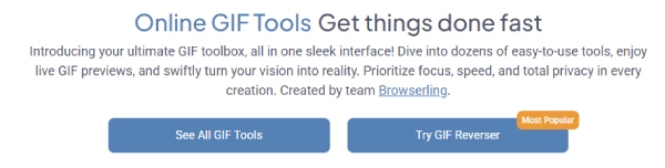 GIF-formaat wijzigen Online GIF-tools