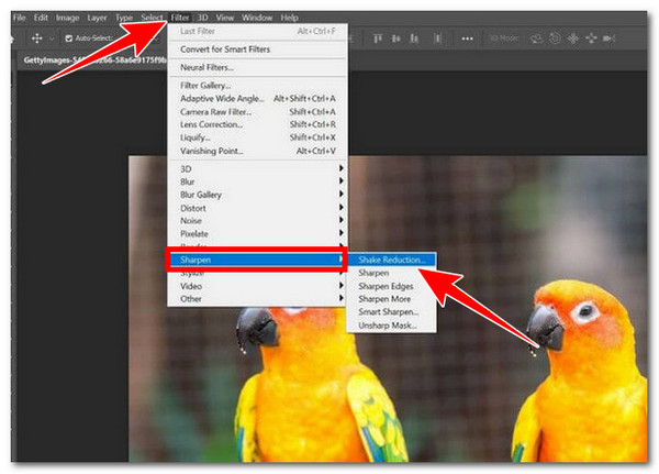 Photoshop Unblur Image