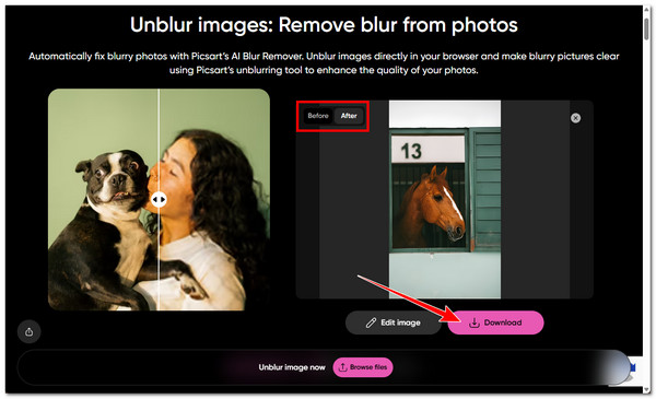 Picsart Unblur Image