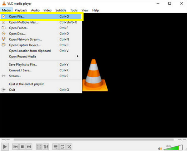 VLC Play Dav Files