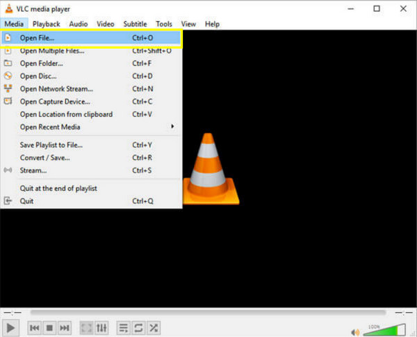 Reproduzir arquivos M4v no VLC