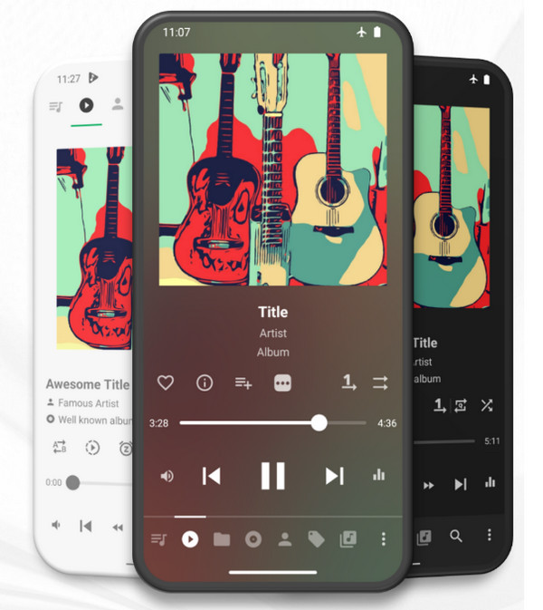 נגן Musicolet M4A לאנדרואיד