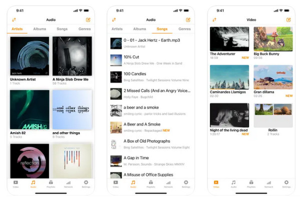 נגן VLC M4A לאייפון