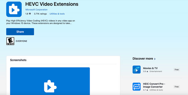 Hevc Video Extension