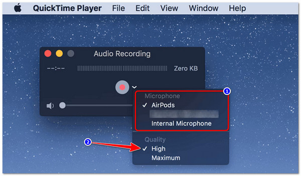 Quicktime 麦克风质量
