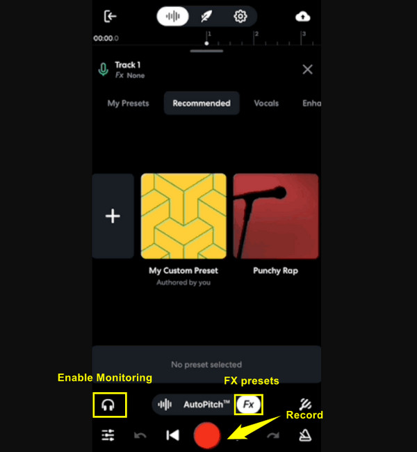Een nummer opnemen op Android