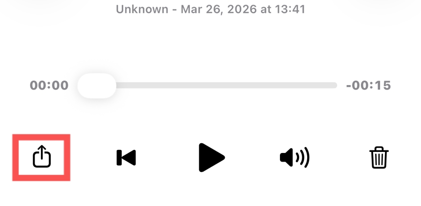 錄製語音郵件 iPhone