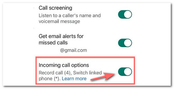 Google Voice पर आने वाली कॉल को रिकॉर्ड करें