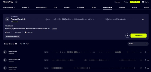  Звуковой эффект скретчинга на пластинке