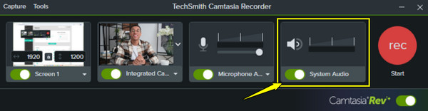 Camtasia hangrögzítő rendszer