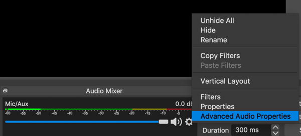 OBS Record Audio