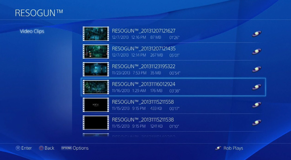 Εγγραφή κλιπ παιχνιδιών στο PS4