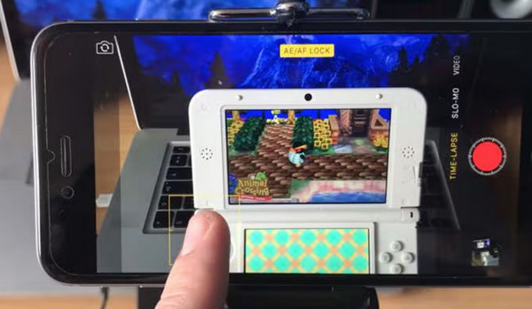 Запись игрового процесса 3DS с помощью внешней камеры.
