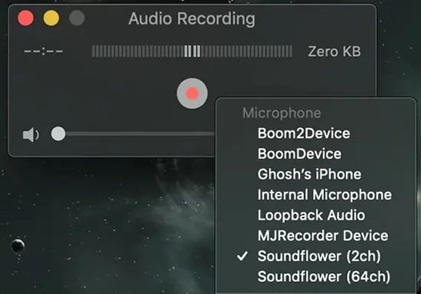 Record System Sound on Mac with Soundflower