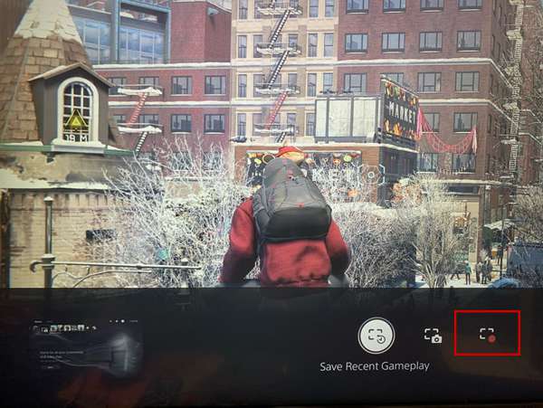 start Recording on PS5