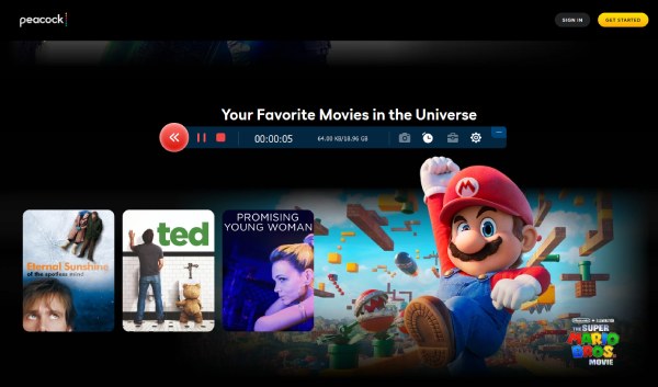 AnyRec 屏幕录像机 Peacock Anyrec