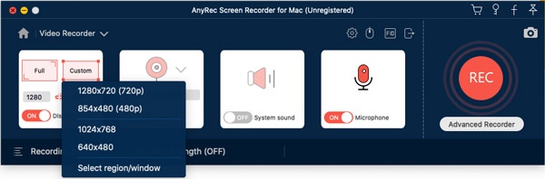 Rakaman Skrin Anyrec