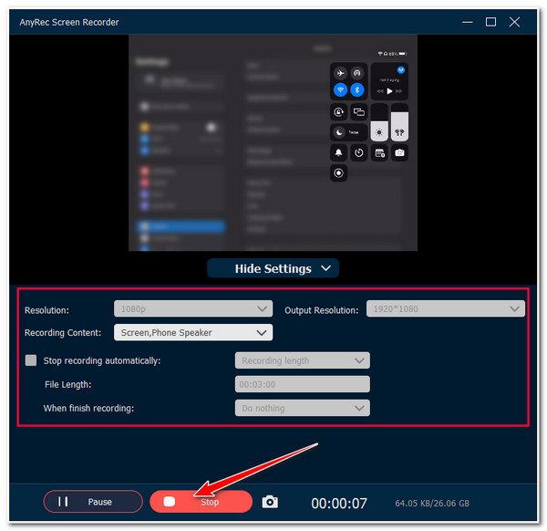 Start Recording on AnyRec Screen